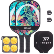 Set of 2 Pickleball Paddles $67.99 Shipped Free (Reg. $80) | Includes 4...