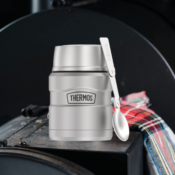 THERMOS Stainless Vacuum-Insulated Food Jar with Spoon $16.99 (Reg. $24.99)