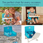 Travel Booster Seat with Tray $27.18 Shipped Free (Reg. $45) - FAB Ratings!...