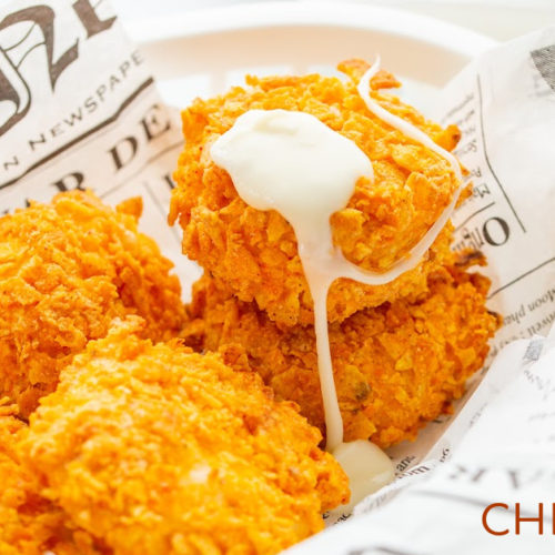 air fryer dorito cheese bites