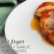 air fryer honey garlic pork chops