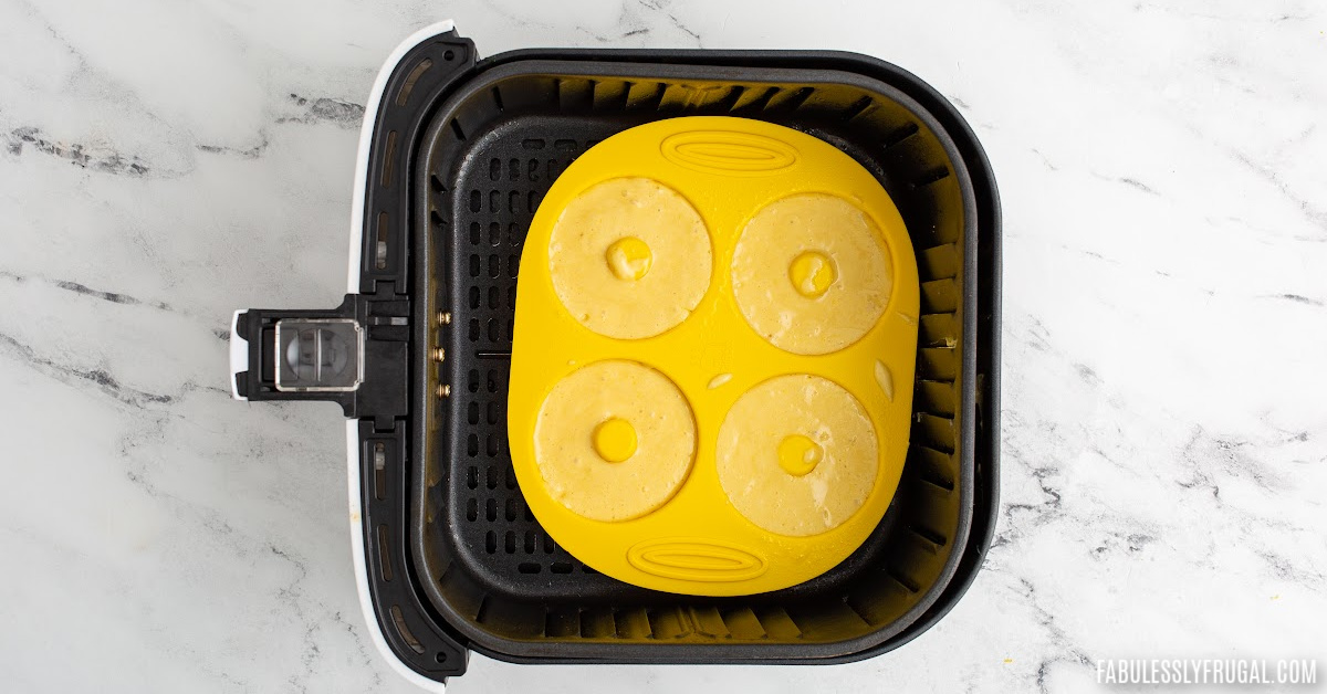 lemon donuts in the air fryer