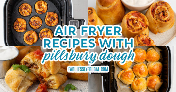 air fryer recipes with Pillsbury dough
