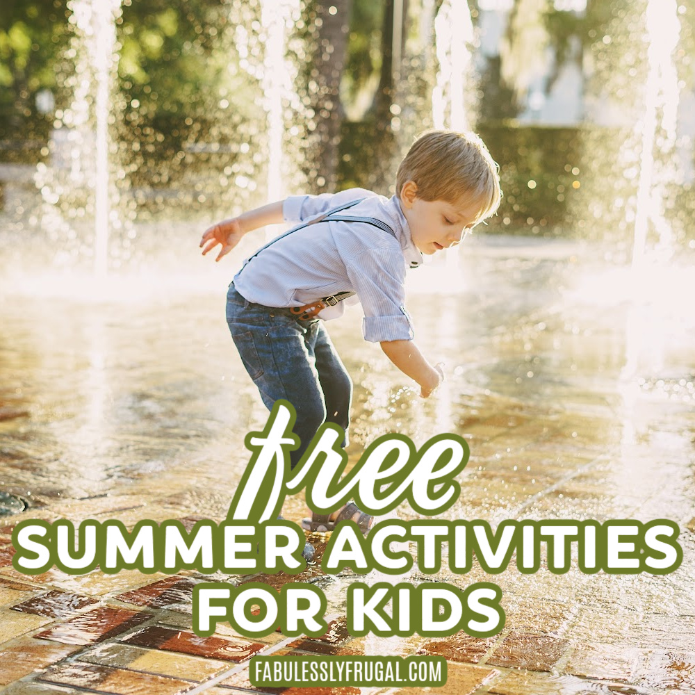 free summer activities for kids 