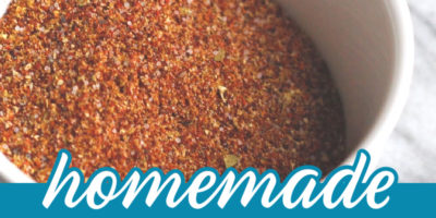 homemade taco seasoning