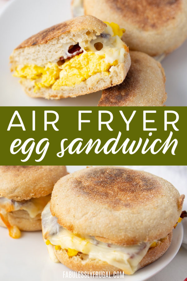 How to Make an Air Fryer Breakfast Sandwich Fabulessly Frugal