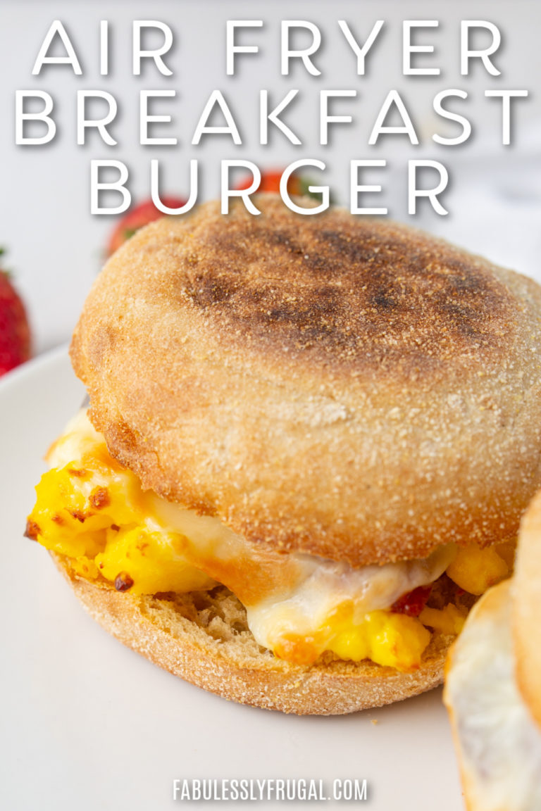 How to Make an Air Fryer Breakfast Sandwich Fabulessly Frugal