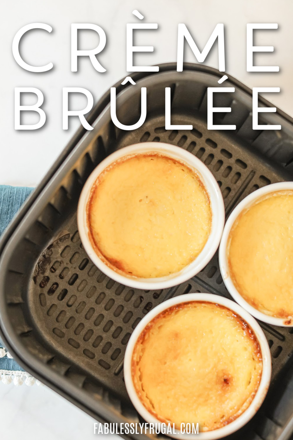 creme brulee in the air fryer