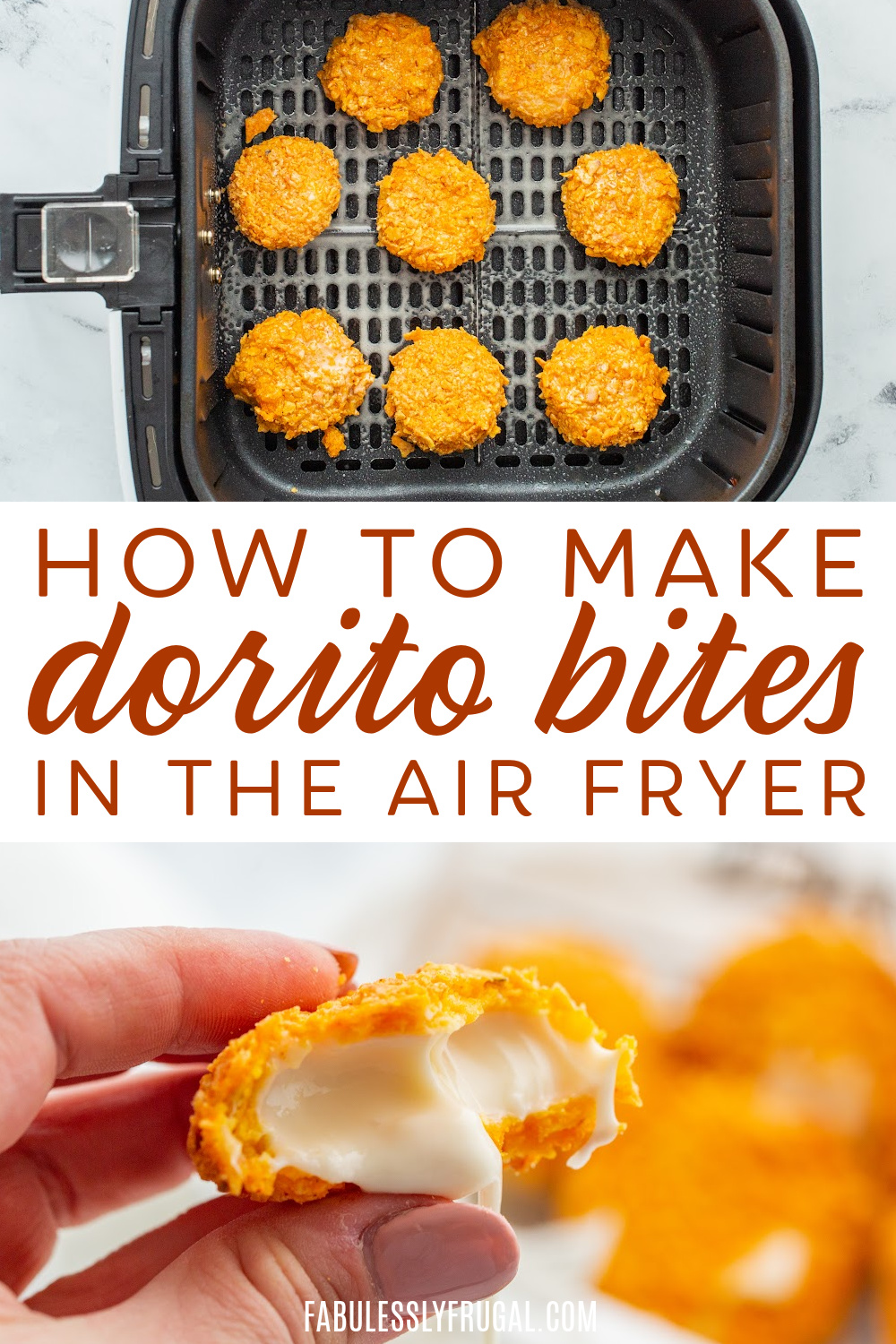 how to make dorito bites in the air fryer