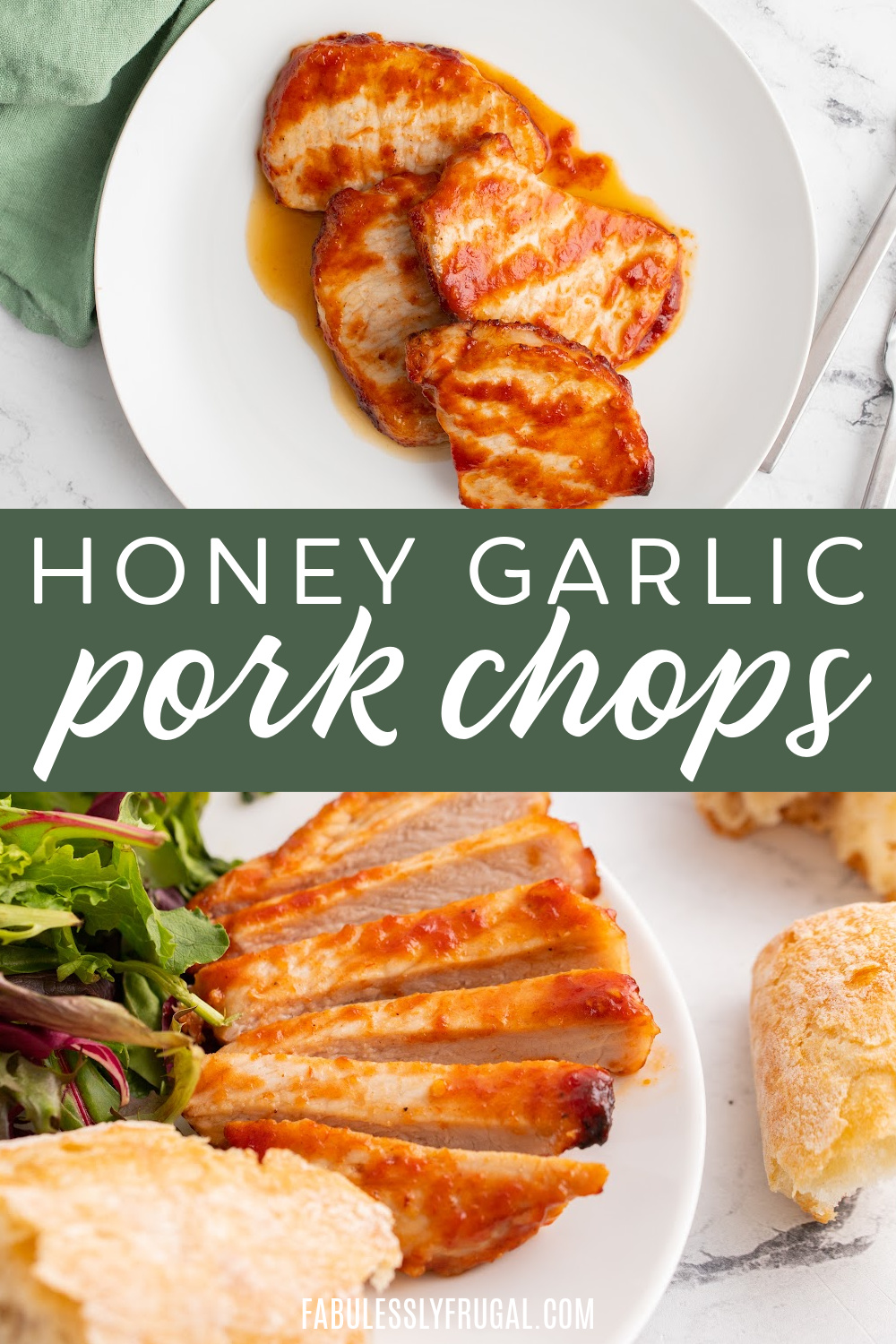 honey garlic pork chops