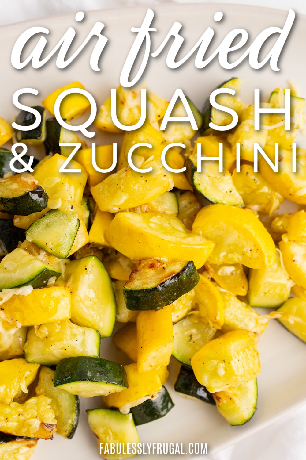 air fried squash and zucchini