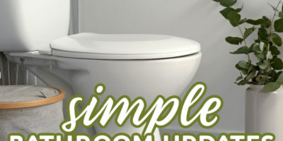 simple bathroom updates under $100