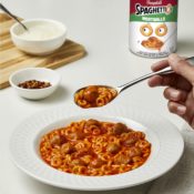12 Pack SpaghettiOs Canned Pasta with Meatballs as low as $10.87 Shipped...