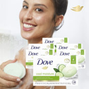 24-Count Dove Cool Moisture Beauty Bar (Cucumber & Green Tea Scent)...