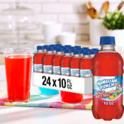 24-Count Hawaiian Punch, Fruit Juicy Red Bottles as low as $7.45 After...