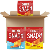 3 Variety Packs Cheez-It Snap'd Cheese Cracker Chips as low as $9.59 Shipped...