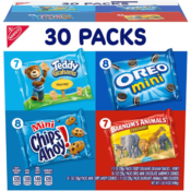 30 Variety Nabisco Team Favorites Snack Packs $15.68 (Reg. $30) - $0.52...