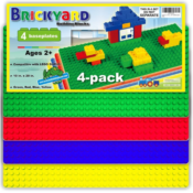 4-Pack Large Lego Compatible Baseplates $10.88 After Code (Reg. $40) -...