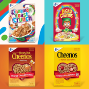 4-Count Variety Pack General Mills Breakfast Cereals as low as $9.97 After...
