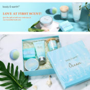5-Piece Bath and Body Set with Ocean Scented Spa Gifts Box $15.39 (Reg....