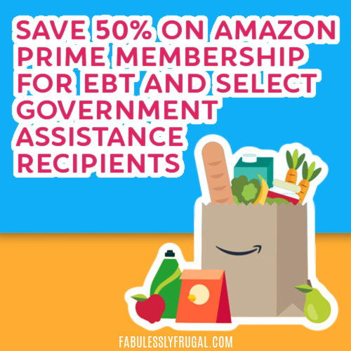 Prime for EBT or Medicaid Cardholders: Get 50% Off a Membership