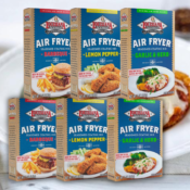 6 Boxes Louisiana Fish Fry Products Air Fryer Seasoned Coating Mixes as...