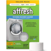 6 Tablets Affresh Washing Machine Cleaner, Cleans Front Load and Top Load...