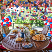 60-Piece 4th of July Party Decor Kit $3.90 After Code (Reg. $14.99) - Make...