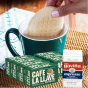 7 Count Cafe La Llave Espresso Dark Roast Coffee Bricks + Cafe Gavina Espresso...