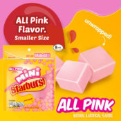 8-Pack STARBURST Minis All Pink Fruit Chews Candy, 8 Oz as low as $14.73...