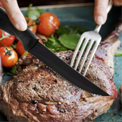 Stainless Steel Serrated 8-Steak Knife Set $22.14 (Reg. $32.99) - FAB Ratings!...