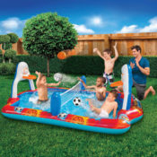Today Only! Banzai Sports Arena 4-In-1 Play Center Pool $19.99 (Reg. $45)