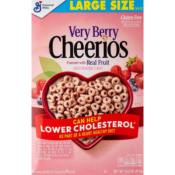 Cheerios Breakfast Cereal, Very Berry 14.5 oz as low as $3.06 Shipped Free...