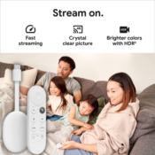 Chromecast with Google TV $39.99 Shipped Free (Reg. $49.99) - Streaming...