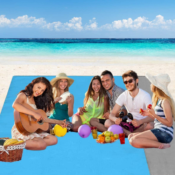 Extra Large Waterproof Sand Proof Beach Blanket $12.99 (Reg. $16) - FAB...