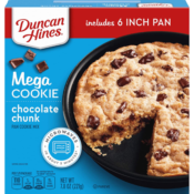 FOUR Duncan Hines Mega Chocolate Chunk Pan Cookie Mix as low as $1.99 EACH...