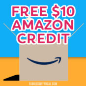 Free $10 Amazon Credit for Prime Customers