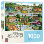 Hometown Gallery Bungalowville 1000-Piece Jigsaw Puzzle $6 (Reg. $14.99)
