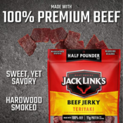 Jack Link's Beef Jerky, Teriyaki, ½ Pounder Bag as low as $9.02 Shipped...