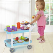 Just Like Home Kids' Tea & Dessert Cart Playset $11.30 (Reg. $15.36)...