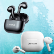 Lenovo Bluetooth 5.0 Earbuds $13.89 (Reg. $27.78) - 2 Colors Available!