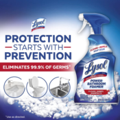 Lysol Bathroom Cleaner Spray, Island Breeze Scent as low as $2.34 After...