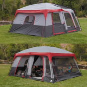 Ozark Trail 12-Person Cabin Tent, with Convertible Screen Room $109 Shipped...