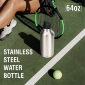 Ozark Trail 64 Ounce Double Wall Stainless Steel Water Bottle $14.86 (Reg....