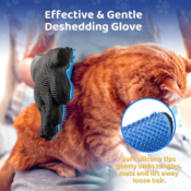 Pet Hair Remover Glove Brush $5.35 After Code (Reg. $12)