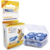 2-Pack Sea-Band Anti-Nausea Acupressure Wristband for Motion Sickness,...