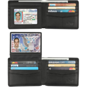 RFID-Blocking Leather Wallet $8.99 After Code (Reg. $17.99) - FAB Ratings!...