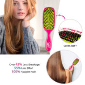 Wet Brush Shine Enhancer Hair Brush, Pink $5 (Reg. $7.39) - FAB Ratings!