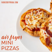air fryer mini pizzas