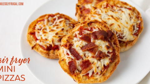 Air Fryer Mini Pizzas (Quick 15 Minute Recipe!) - The Shortcut Kitchen
